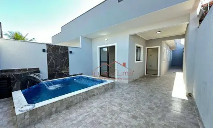 Casa com 2 dormitórios à venda, 69 m² por r$ 394.900,00 - jardim santana - mongaguá/sp