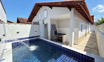 Casa com 2 dormitórios à venda, 70 m² por R$ 360.000 - Jardim Suarão - Itanhaém/SP