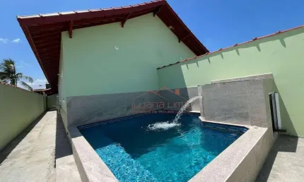 Casa com 2 dormitórios à venda, 76 m² por R$ 339.900,00 - Jussara - Mongaguá/SP
