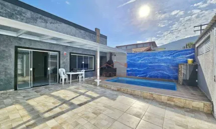 Casa com 3 dormitórios à venda por R$ 785.000,00 - Solemar - Praia Grande/SP