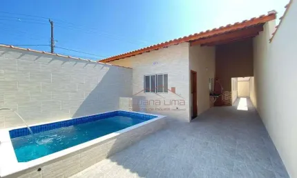 Casa com 3 dormitórios à venda, 89 m² por R$ 499.900,00 - Balneário Itaguaí - Mongaguá/SP