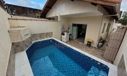 Casa com 2 dormitórios à venda, 135 m² por R$ 392.200,00 - Vila Vera Cruz - Mongaguá/SP