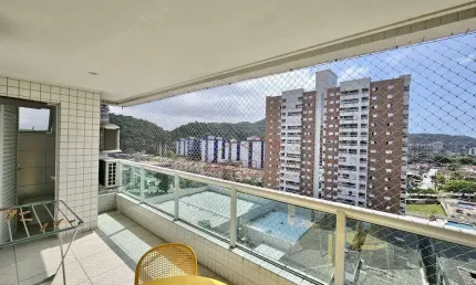 Apartamento com 2 dormitórios à venda, 84 m² por R$ 682.000,00 - Canto do Forte - Praia Grande/SP