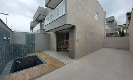 Sobrado com 3 dormitórios à venda, 94 m² por R$ 680.000,00 - Suarão - Itanhaém/SP