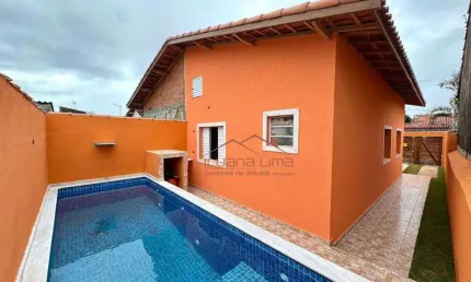 Casa com 2 dormitórios à venda, 57 m² por r$ 289.000,00 - bopiranga - itanhaém/sp