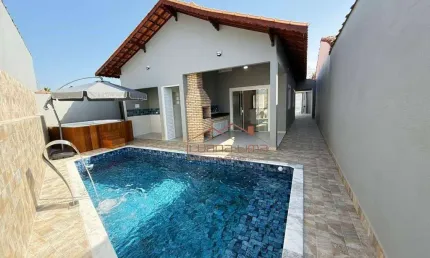 Casa com 3 dormitórios à venda, 108 m² por R$ 799.000,00 - Flórida Mirim - Mongaguá/SP