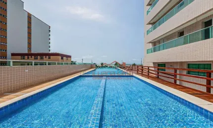 Apartamento com 3 dormitórios à venda, 111 m² por r$ 950.000,00 - mirim - praia grande/sp