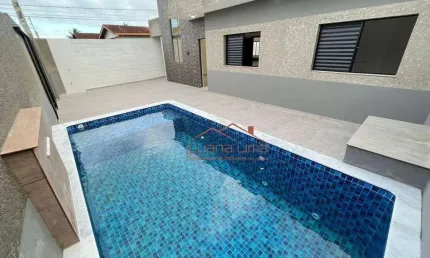Casa com 3 dormitórios à venda, 78 m² por r$ 478.000,00 - cibratel ii - itanhaém/sp