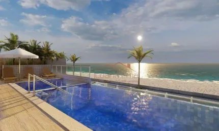 Apartamento com 2 dormitórios à venda por r$ 415.000,00 - centro - mongaguá/sp