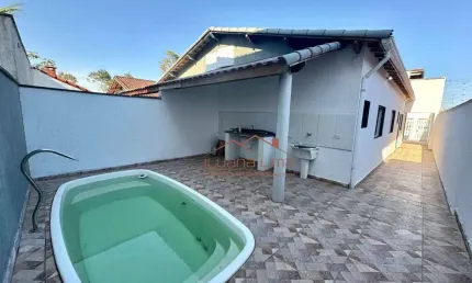Casa com 2 dormitórios à venda, 75 m² por r$ 315.000,00 - jardim suarão - itanhaém/sp