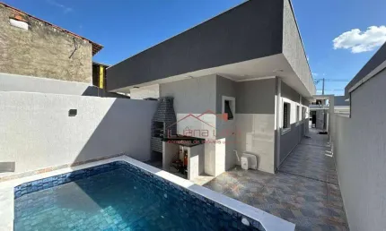 Casa com 2 dormitórios à venda, 75 m² por R$ 360.000,00 - Jardim Bopiranga - Itanhaém/SP
