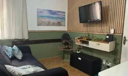 Kitnet com 1 dormitório à venda, 37 m² por R$ 190.000,00 - Vilamar - Praia Grande/SP