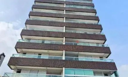 Apartamento com 2 dormitórios à venda, 60 m² por R$ 390.000,00 - Ocian - Praia Grande/SP