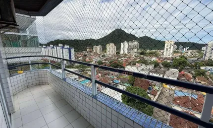Apartamento com 2 dormitórios à venda, 82 m² por R$ 495.000,00 - Canto do Forte - Praia Grande/SP