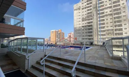 Apartamento com 3 dormitórios à venda, 122 m² por R$ 890.000,00 - Vila Guilhermina - Praia Grande/SP