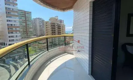 Apartamento com 3 dormitórios à venda, 120 m² por R$ 680.000,00 - Vilamar - Praia Grande/SP