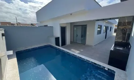 Casa com 2 dormitórios à venda, 70 m² por r$ 475.000,00 - jardim praia grande - mongaguá/sp