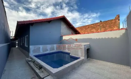 Casa com 2 dormitórios à venda, 76 m² por r$ 349.900 - jussara - mongaguá/sp