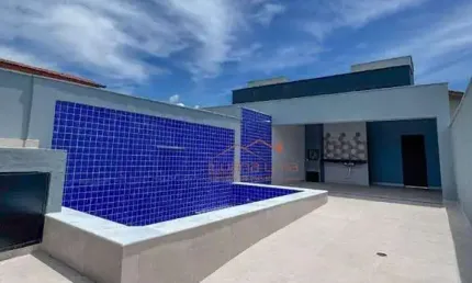 Casa com 3 dormitórios à venda, 86 m² por r$ 460.000 - jardim bopiranga - itanhaém/sp
