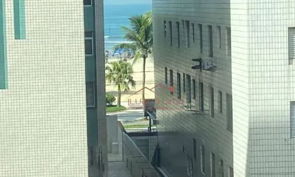 Apartamento com 1 dormitório à venda, 38 m² por r$ 250.000 - vila guilhermina - praia grande/sp