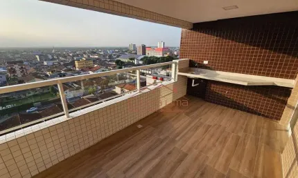 Apartamento com 2 dormitórios à venda por r$ 490.000,00 - tupi - praia grande/sp