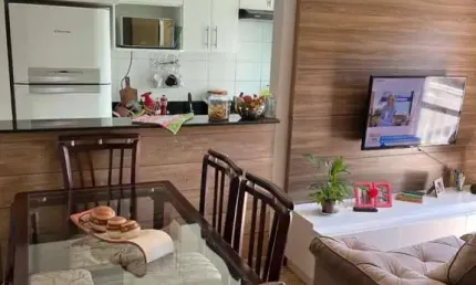 Apartamento para Venda em Cajamar, Portais (Polvilho), 3 dormitórios, 1 suíte, 2 banheiros, 1 vaga