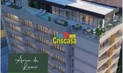 Apartamento com 1 dormitório à venda, 32 m² por R$ 390.147,00 - Centro - Cabo Frio/RJ