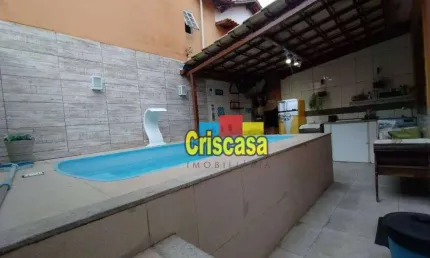 Casa com 3 dormitórios à venda, 92 m² por R$ 730.000,00 - Palmeiras - Cabo Frio/RJ