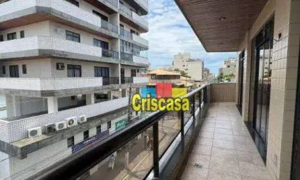 Apartamento com 3 dormitórios à venda, 98 m² por R$ 750.000,00 - Centro - Cabo Frio/RJ