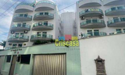 Apartamento com 2 dormitórios para alugar, 90 m² por R$ 3.728,00/mês - Passagem - Cabo Frio/RJ