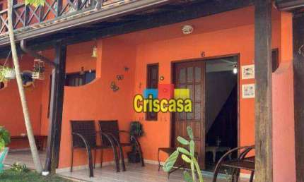 Casa com 2 dormitórios à venda, 95 m² por R$ 550.000 - Ogiva - Cabo Frio/RJ