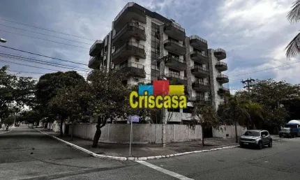 Apartamento com 3 dormitórios para alugar, 124 m² por R$ 3.138,00/mês - Braga - Cabo Frio/RJ