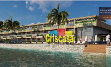 Apartamento com 1 dormitório à venda, 35 m² por R$ 385.000,00 - Praia do Forte - Cabo Frio/RJ