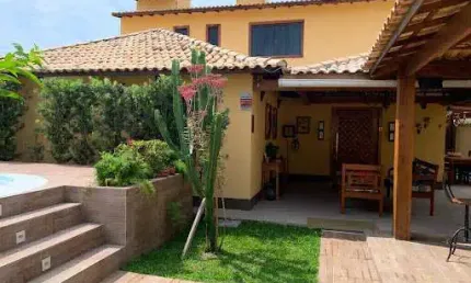 linda Casa com 3 dormitórios à venda, porteira fechada 170 m² por R$ 1.380.000 - Ogiva - Cabo Frio/RJ