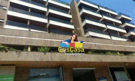 Cobertura com 3 dormitórios para alugar, 162 m² por R$ 4.926,00/mês - Centro - Cabo Frio/RJ