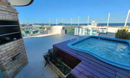 Cobertura com 4 dormitórios à venda, 195 m² por R$ 1.300.000,00 - Braga - Cabo Frio/RJ
