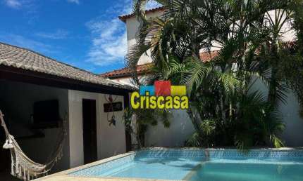 Casa com 5 dormitórios à venda, 210 m² por R$ 795.000,00 - Guriri - Cabo Frio/RJ