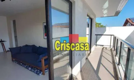 Apartamento com 2 dormitórios à venda, 80 m² por R$ 490.000,00 - Portinho - Cabo Frio/RJ