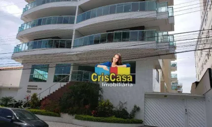 Apartamento com 3 dormitórios para alugar, 130 m² por R$ 6.500,00/mês - Vila Nova - Cabo Frio/RJ