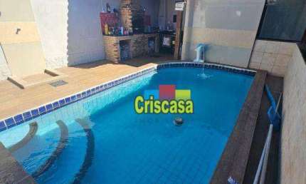 Casa, 100 m² - venda por R$ 890.000,00 ou aluguel por R$ 9.000,00/mês - Parque Burle - Cabo Frio/RJ