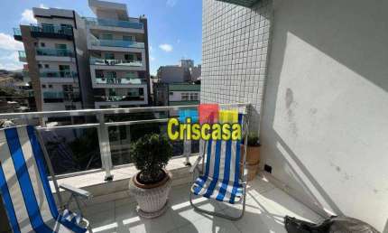Apartamento com 2 dormitórios à venda, 78 m² por R$ 595.000,00 - Algodoal - Cabo Frio/RJ