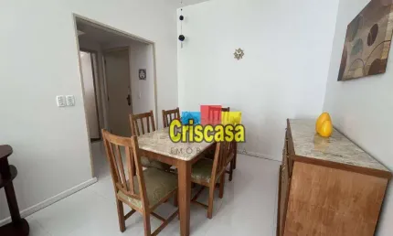 Apartamento com 2 dormitórios à venda, 87 m² - centro - cabo frio/rj