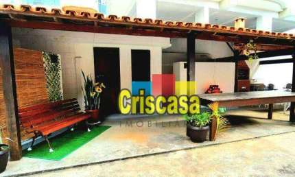 Casa com 1 dormitório à venda 1 QUADRA DA PRAIA DO FORTE, 65 m² por R$ 370.000 - Vila Nova - Cabo Frio/RJ