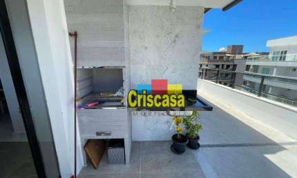 Cobertura para alugar, 120 m² - Passagem - Cabo Frio/RJ