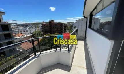 Cobertura com 2 dormitórios para alugar, 120 m² - Passagem - Cabo Frio/RJ