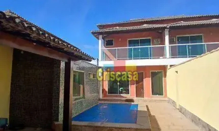 Casa com 4 dormitórios, 120 m² - venda por R$ 1.150.000,00 ou aluguel por R$ 7.050,00/mês - Praia do Foguete - Cabo Frio/RJ