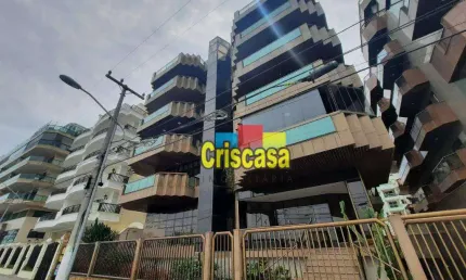 Apartamento com 4 dormitórios à venda, 210 m² por R$ 3.100.000,00 - Centro - Cabo Frio/RJ
