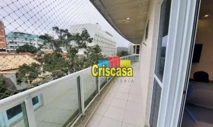 Apartamento com 3 dormitórios à venda, 111 m² por R$ 780.000,00 - Passagem - Cabo Frio/RJ