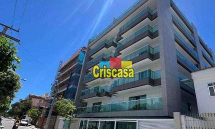 Apartamento com 3 dormitórios à venda, 105 m² por R$ 639.000,00 - Braga - Cabo Frio/RJ