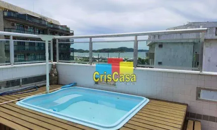 Cobertura com 5 dormitórios à venda, 382 m² por R$ 1.600.000,00 - Vila Nova - Cabo Frio/RJ
